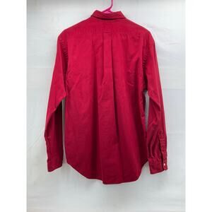 Ralph Lauren M red button up